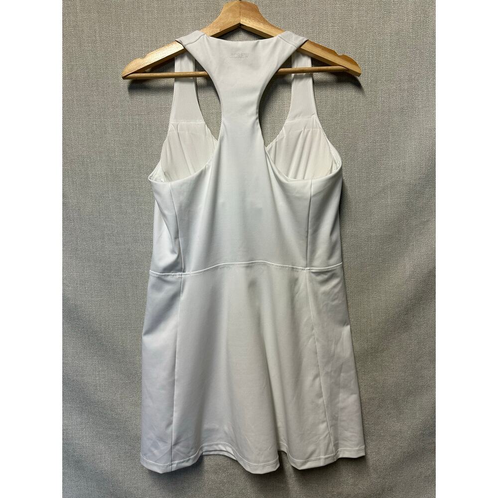 NWT J. Crew Active White Dress with Shorts Medium Tennis Workout - Picture 3 of 8